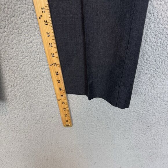 S Peter Millar Pants Mens 33x31 Grey Flat Front Dress Straight Wool Office Work - Picture 4 of 9